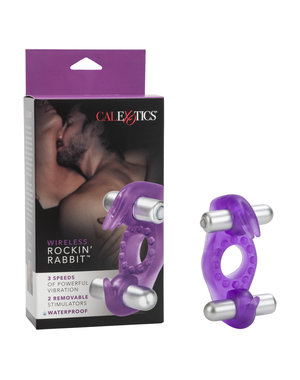 CalExotics WIRELESS ROCKIN RABBIT VIBRATING COCK RING