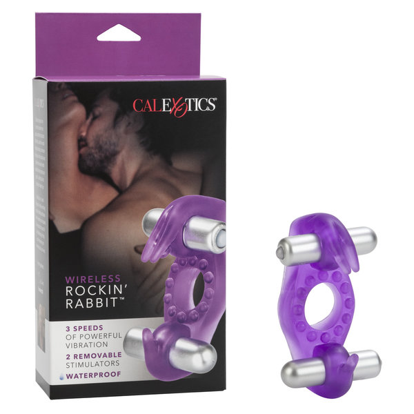CalExotics WIRELESS ROCKIN RABBIT VIBRATING COCK RING