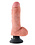 PIPEDREAM PRODUCTS KING COCK, W/BALLS 8",FLESH