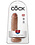 PIPEDREAM PRODUCTS KING COCK, W/BALLS 7",TAN