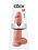 PIPEDREAM PRODUCTS KING COCK 12" COCK WITH BALLS, Flesh
