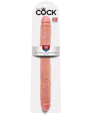 PIPEDREAM PRODUCTS KING COCK 16" THICK DOUBLE FLESH