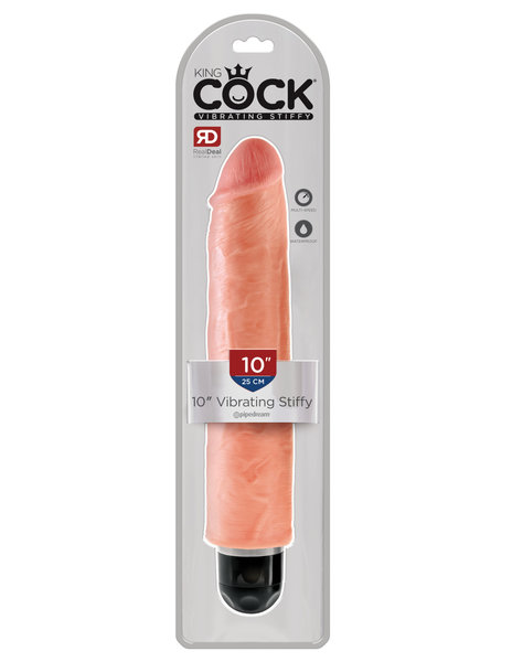 PIPEDREAM PRODUCTS KING COCK STIFFY 10" FLESH