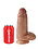 PIPEDREAM PRODUCTS KING COCK CHUBBY 9" TAN