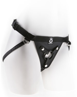 PIPEDREAM PRODUCTS HARNESS, KING COCK FIT RITE,BLK