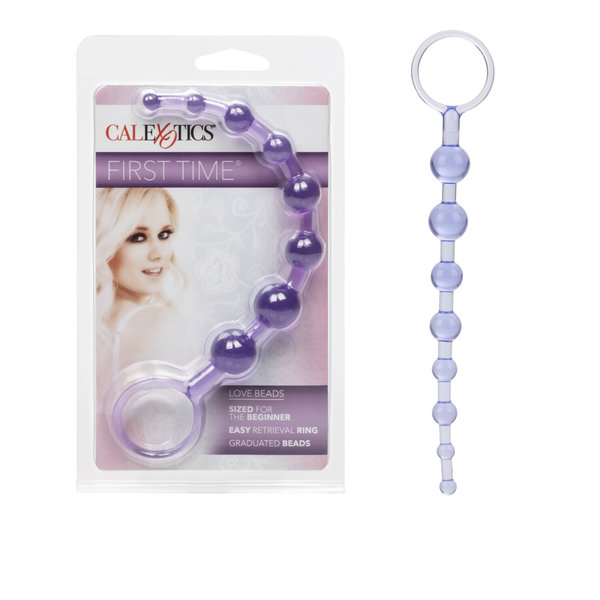 CalExotics FIRST TIME LOVE BEADS PURPLE