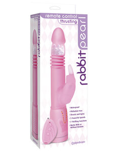 PIPEDREAM PRODUCTS REMOTE CONTROL THRUSTING RABBIT PEARL