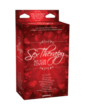 PIPEDREAM PRODUCTS SEX THERAPY FOR LOVERS (9 PIECE KIT)