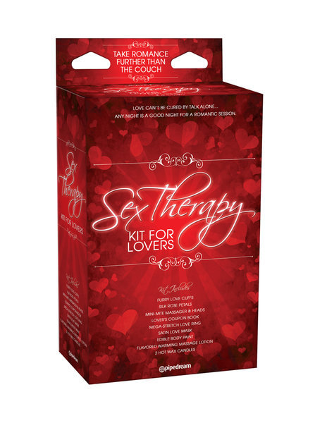 PIPEDREAM PRODUCTS SEX THERAPY FOR LOVERS (9 PIECE KIT)