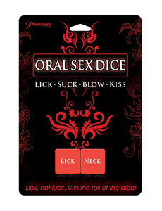 PIPEDREAM PRODUCTS DICE, ORAL SEX DICE