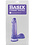 Basix BASIX 6" DONG WITH SUCTION PURPLE