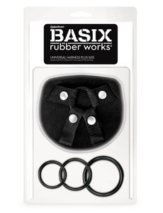 PIPEDREAM PRODUCTS BASIX UNIVERSAL HARNESS PLUS SIZE