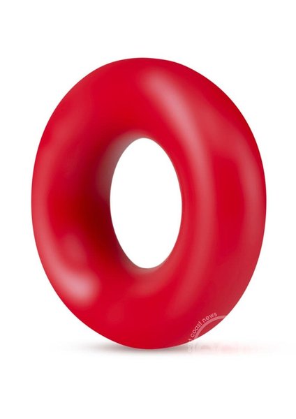 BLUSH NOVELTIES Stay Hard Donut Cock Rings (2 Pack) - Red