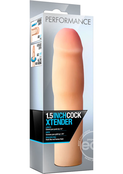 BLUSH NOVELTIES PERFORMANCE COCK EXTENDER 1.5 INCH