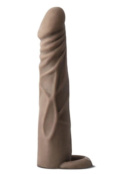 BLUSH NOVELTIES EXTENDER, PERFORMANCE 7" XTENDER,BRWN