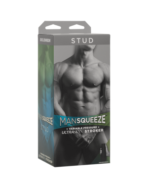 Doc Johnson MAN SQUEEZE STUD ASS VANILLA