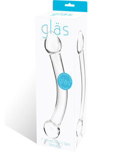 GLAS CURVED GLASS G SPOT STIMULATOR 7"