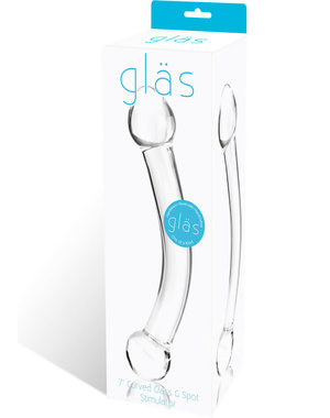 GLAS CURVED GLASS G SPOT STIMULATOR 7"