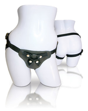 SPORTSHEETS SPORTSHEETS LATIGO LEATHER STRAP ON