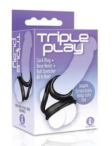 ICON BRANDS THE 9 TRIPLE RING COCKRING