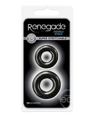 NS Novelties RENEGADE DOUBLE STACK BLACK