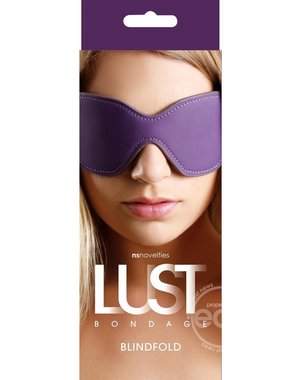 NS Novelties LUST BONDAGE BLINDFOLD PURPLE
