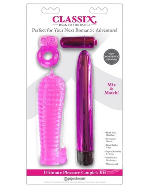 PIPEDREAM PRODUCTS CLASSIX ULTIMATE PLEASURE COUPLES KIT
