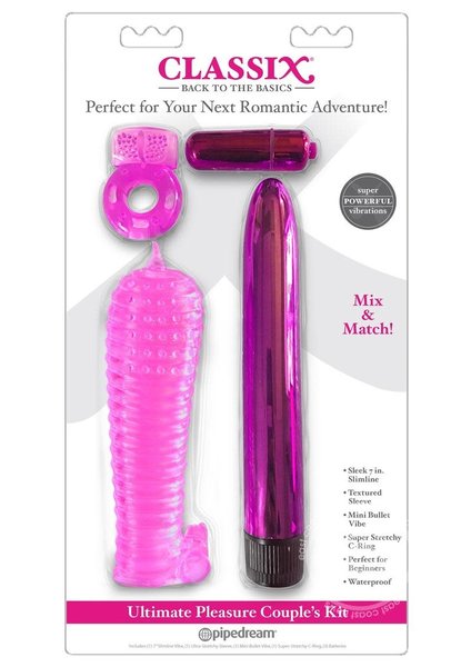 PIPEDREAM PRODUCTS CLASSIX ULTIMATE PLEASURE COUPLES KIT