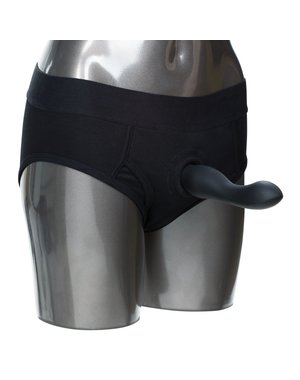 Doc Johnson PACKER GEAR BLACK BRIEF HARNESS