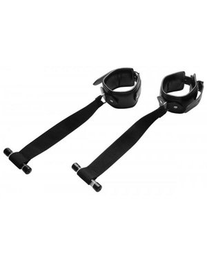 XR Brands Strict Over The Door Restraints Black