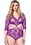 LEG AVENUE FLORAL LACE DEEP V CUT OUT TEDDY PLUS SIZE