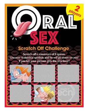  ORAL SEX SCRATCH OFF CHALLENGE