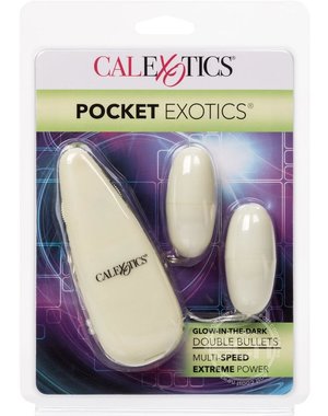 CalExotics POCKET EXOTIC DOUBLE GLOW BULLET