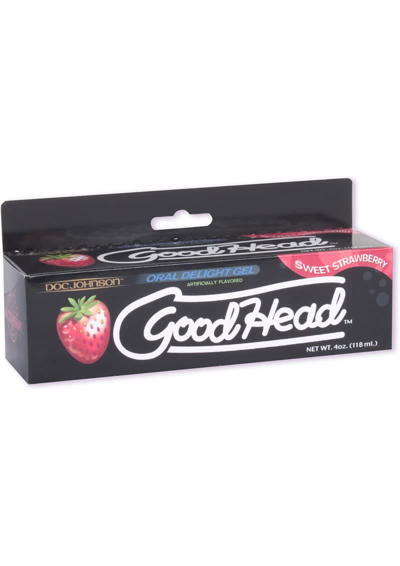 Good Head - Oral Delight Gel - Strawberry - 4 oz.