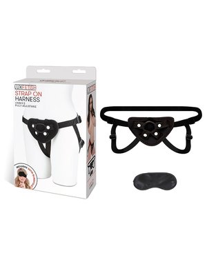 LUX FETISH LUX NEOPRENE HARNESS, BLACK