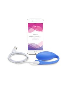 WE-VIBE WE-VIBE JIVE RECHARGEABLE SILICONE COUPLES VIBRATOR BLUE