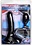 XR Brands TRINITY VIBES INFALTABLE DILDO BLACK 7"