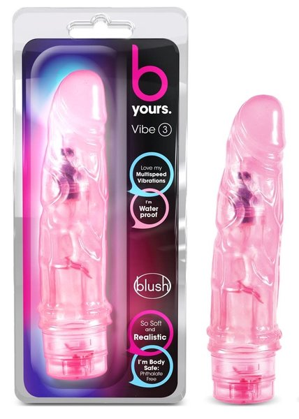 BLUSH NOVELTIES B YOURS VIBE 03 PINK