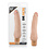 BLUSH NOVELTIES Dr. Skin Cock Vibe 7 Vibrating Dildo 8.5in - Vanilla