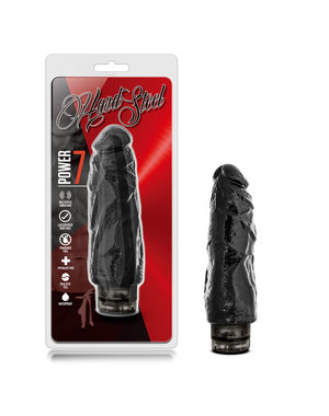 BLUSH NOVELTIES HARD STEEL POWER 7 BLACK