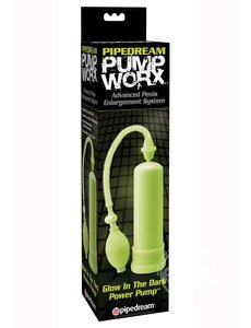 PIPEDREAM PRODUCTS PUMP WORX GLOW IN DARK POWER PUMP