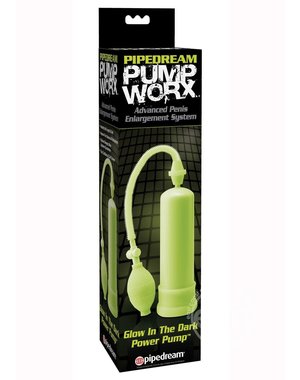 PIPEDREAM PRODUCTS PUMP WORX GLOW IN DARK POWER PUMP