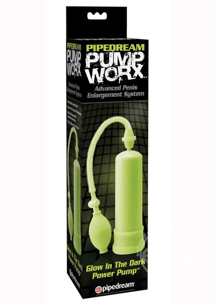 PIPEDREAM PRODUCTS PUMP WORX GLOW IN DARK POWER PUMP