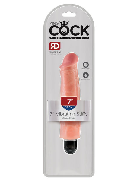 PIPEDREAM PRODUCTS KING COCK 7" VIBRATING STIFFY