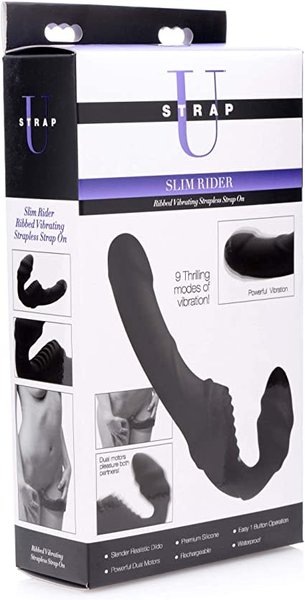 XR Brands STRAP U PRO RIDER VIBE STRAPON W/REMOTE