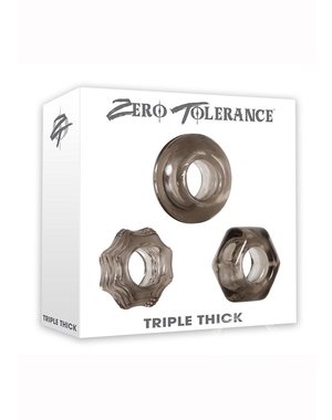 ZERO TOLERANCE TRIPLE THICK COCK RING SET