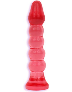 Doc Johnson CRYSTAL JELLIES ANAL PLUG 6" PINK