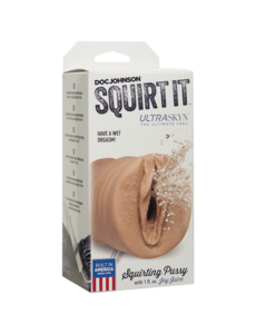 Doc Johnson SQUIRT IT SQUIRTING PUSSY CARAMEL