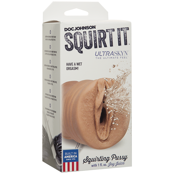 Doc Johnson SQUIRT IT SQUIRTING PUSSY CARAMEL