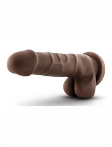 BLUSH NOVELTIES DR SKIN BASIC 7 W/BALLS 7.75"